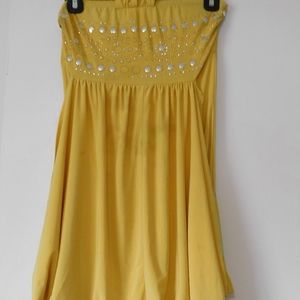 2/$10.00 Yellow tube top